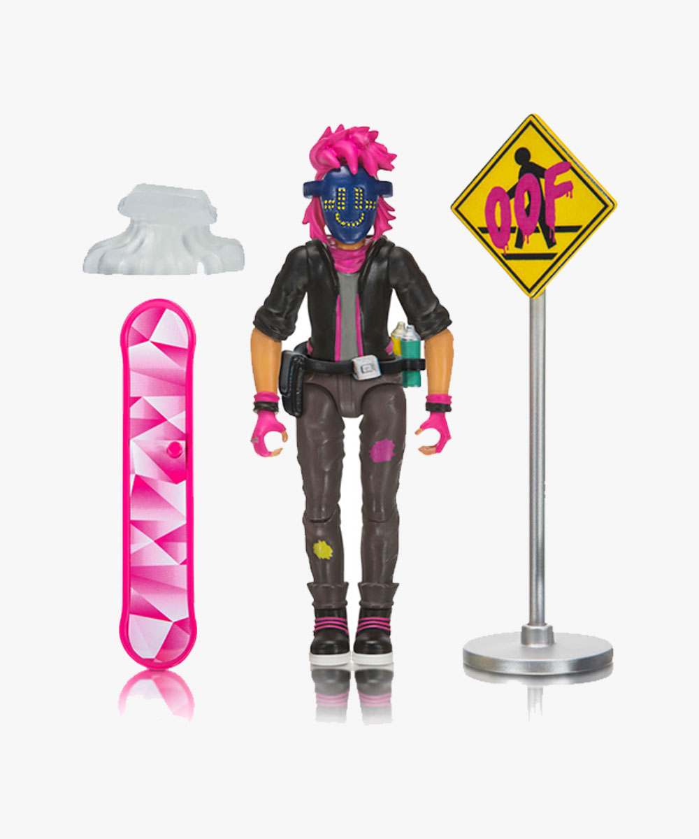 Roblox Figura Con Accesorios By Jazwares Roblox Gemafer - figura roblox colección celebridades mech juguetron