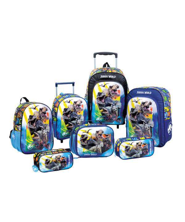 Mochila con carro chica 12″ Jurassic world - 77151 - Imagen 3