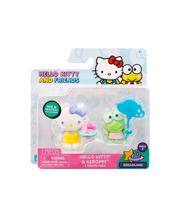 Pack x2 figuras Hello Kitty and Friends - HKT0001 - Imagen 3