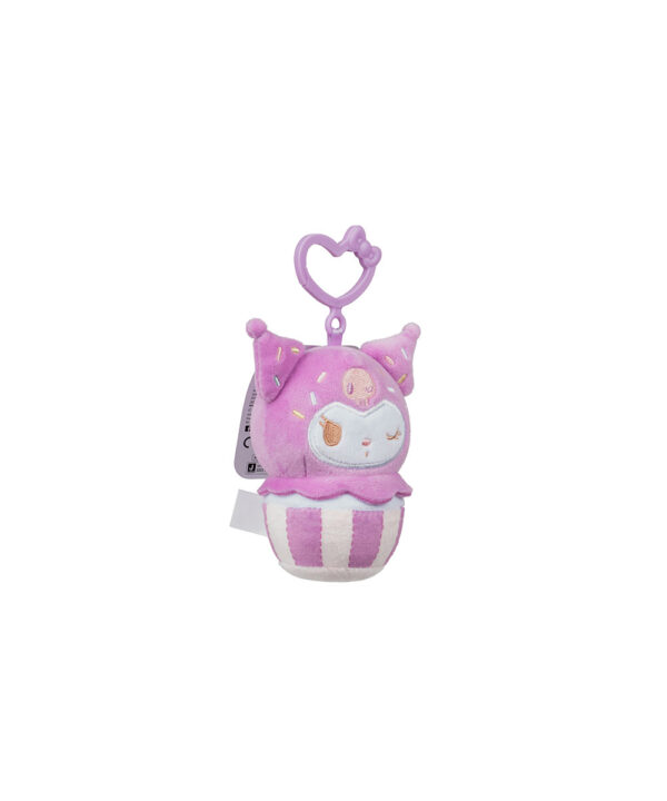 Kuromi Peluche llavero 10 cm Hello Kitty and Friends - HKT0012 - Imagen 2