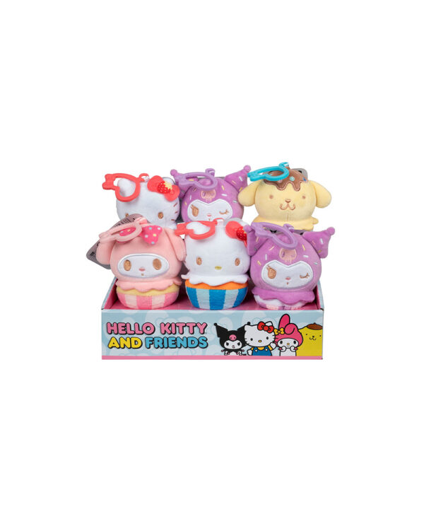 Kitty Peluche llavero 10 cm Hello Kitty and Friends - HKT0012 - Imagen 6