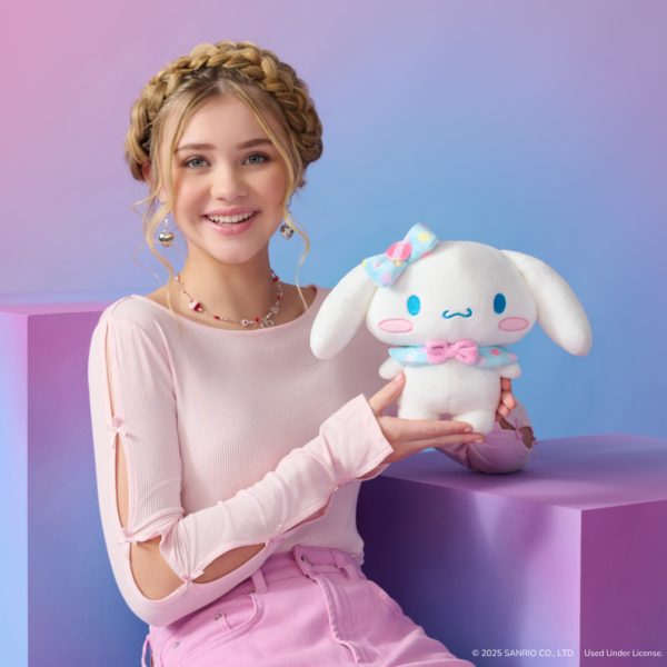 Cinnamoroll Peluche 20 cm Candy Wonderland Hello Kitty and Friends - HKT0017 - Imagen 4