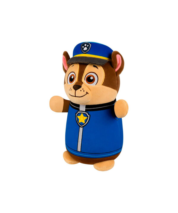 Chase Paw Patrol Squishmallows hugmees peluche 10″ abrazables - SQPW0008 - Imagen 4