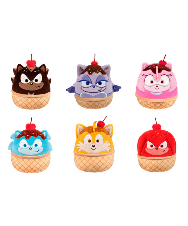 Squishmallows Sega Sonic Peluche sorpresa 13 cm - SQSG00228 - Imagen 2