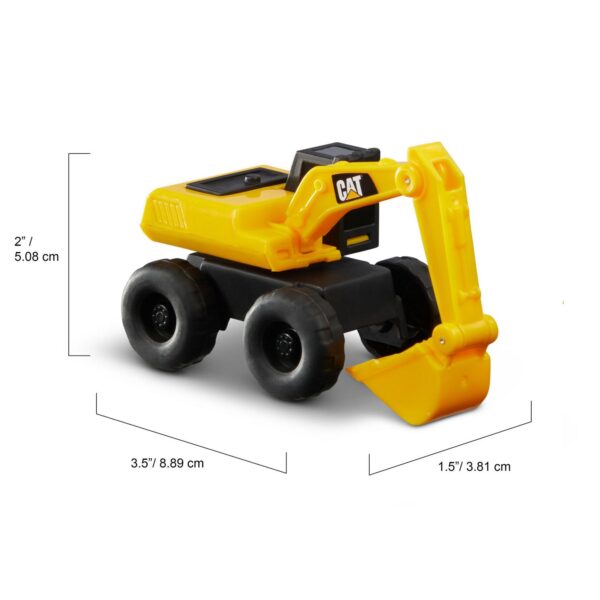 Pack x2 Vehículos De Construcción CAT 8 cm - 82149 - Imagen 3