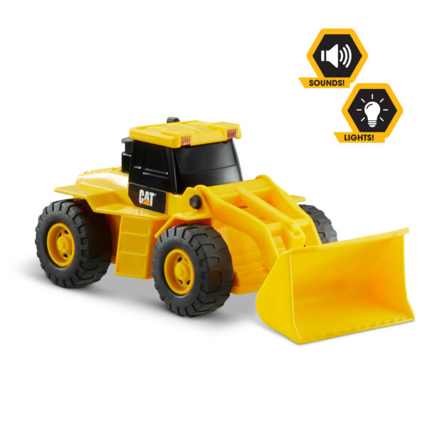 Vehículo De Construcción CAT 16 cm con luz y sonido - 82260 - Imagen 10