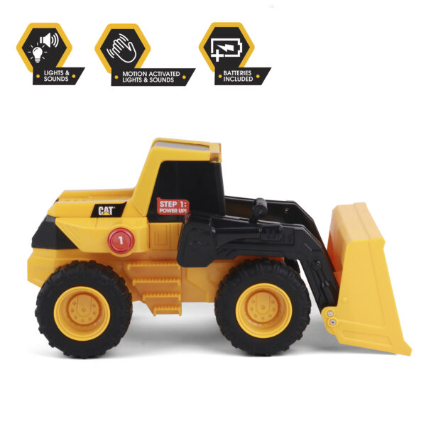 Vehículo De Construcción CAT 16 cm con luz y sonido - 82260 - Imagen 4