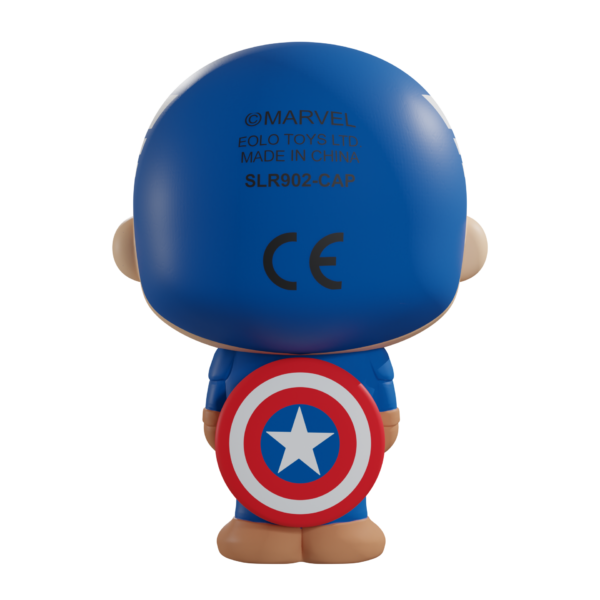 Squishy Amansalocos Marvel Capitán América - EXSLR902MN - Imagen 3