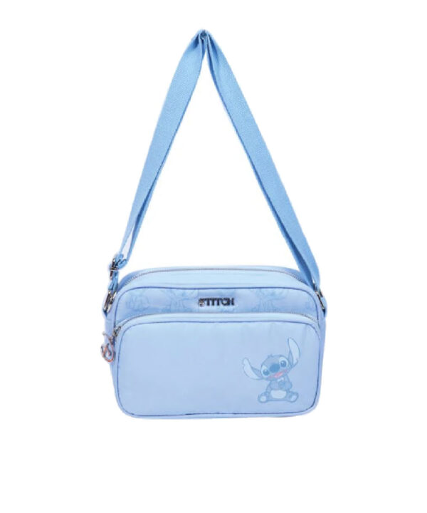 Cartera bandolera Stitch porta celular acolchonada - DLS6823 - Imagen 2