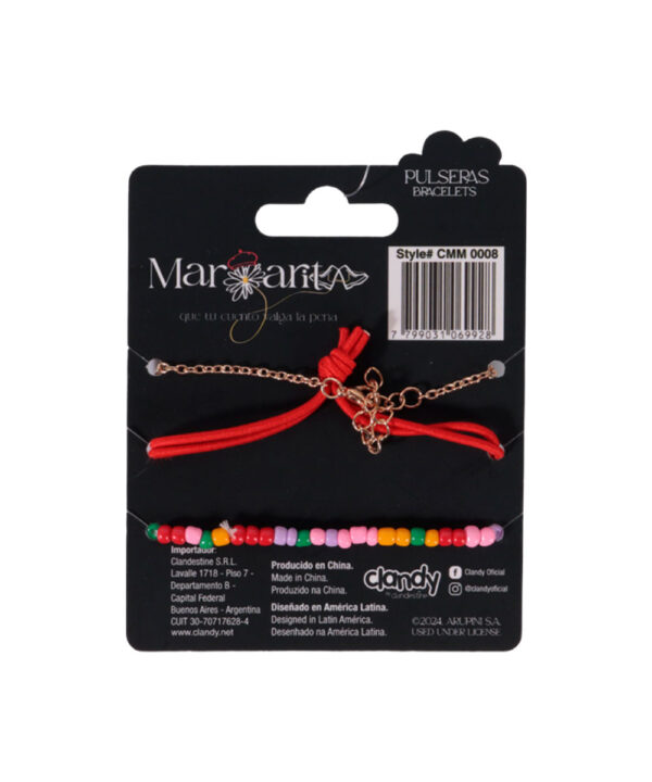 Margarita set de 3 brazaletes pulseras - CMM 008 - Imagen 2
