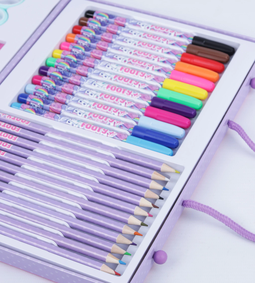 Footy Valija KIT DE ARTE UNICORN LILA - SET604 - Imagen 4