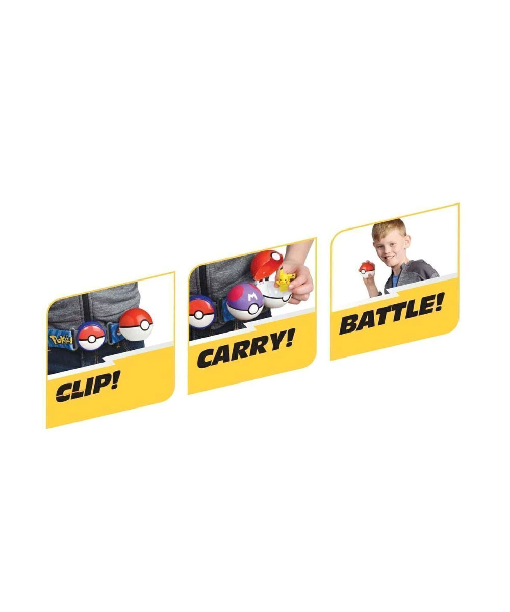 Cinturón Pokémon con pokebolas y mini figura Chimchar mono - 95283 - Imagen 4