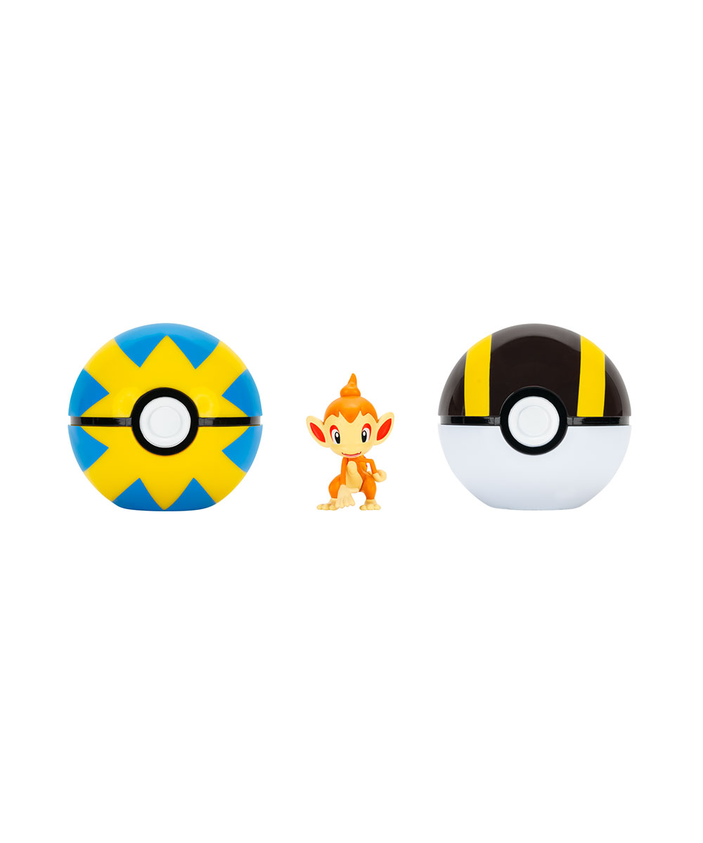 Cinturón Pokémon con pokebolas y mini figura Chimchar mono - 95283 - Imagen 3