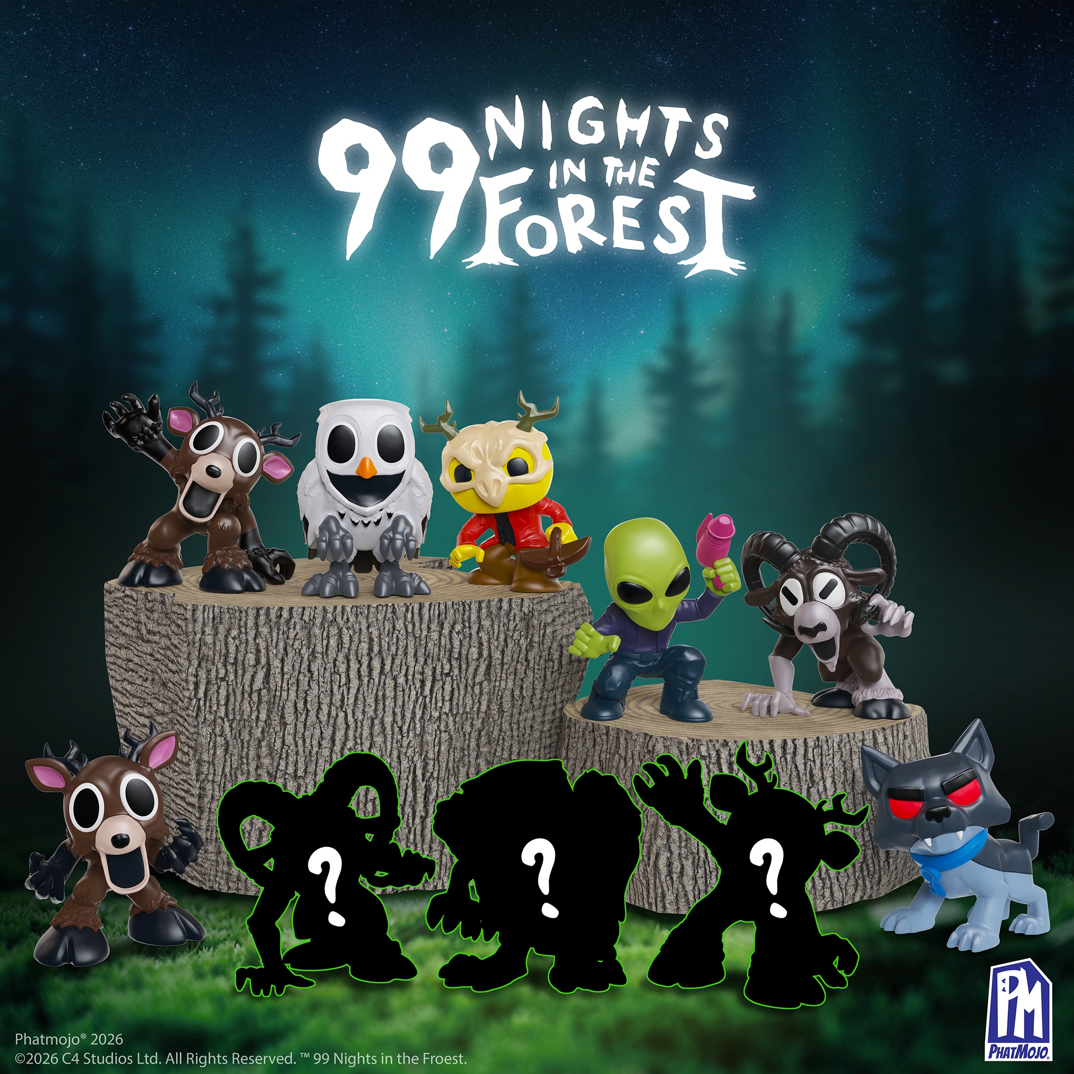 99 Noches en el bosque blind pack sorpresa figuras - MF8301 - Imagen 4