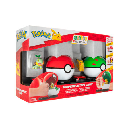 Pokémon Juego de Batalla Surprise Attack Game Turtwig & Pikachu - PKW2474