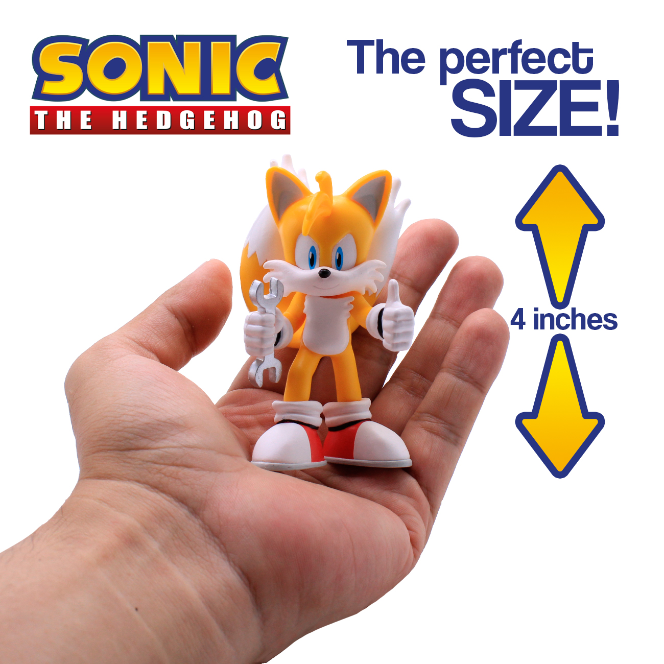 Sonic the Hedgehog Figura armable Tails - JTSC4191-1 - Imagen 3
