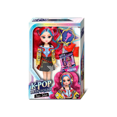 Dreameez K-POP Diva Squad Teen Idols muñeca Rin - 81140