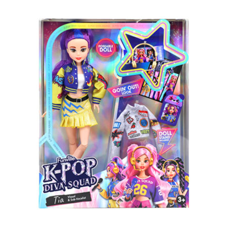 Dreameez K-POP Diva Squad 29cm Doll muñeca Tia - 81157